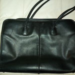 Vintage Coach Oversize  Attache Briefcase